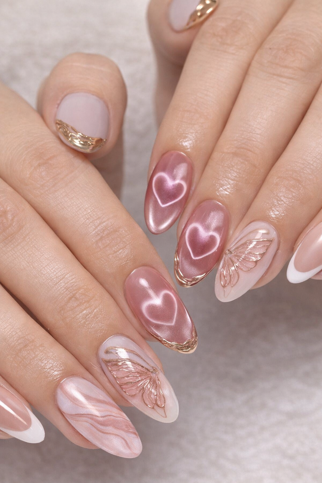 Professional nail artist at Nails Aura in M5 Ecity Mall Electronic City Bangalore